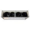 Stacja do segregacji EKO STATION mini 4 strumienie white&white ( 4x12l )